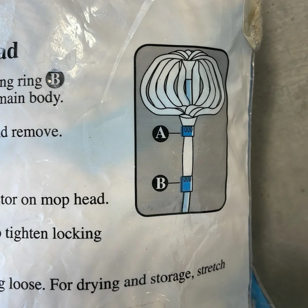 Quickie Clean Results Twist Mop Refill Spot Scrubber Industrial NEW - Picture 6 of 6